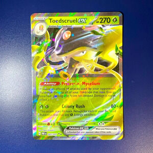 Toedscruel ex Full Art Double Rare 005/091 Pokemon TCG Paldean Fates